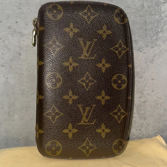 Louis Vuitton monogram geode zippy zip around travel wallet - Picture 16 of 16